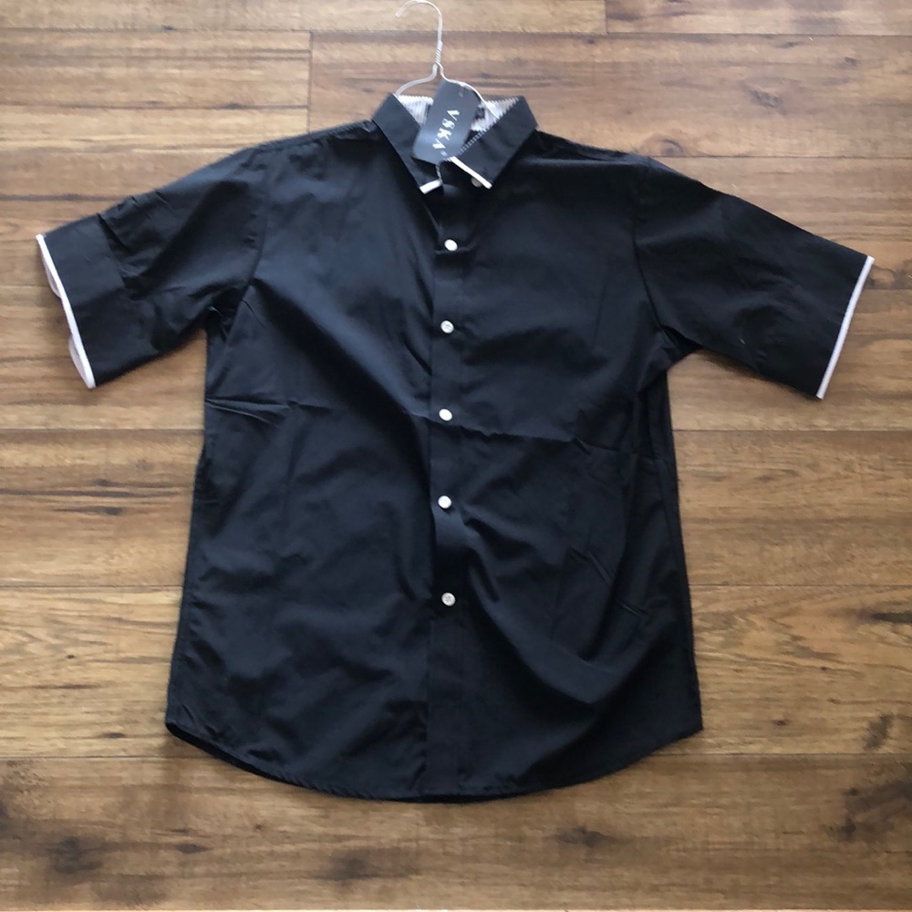 Boy Button Up Dress Shirt